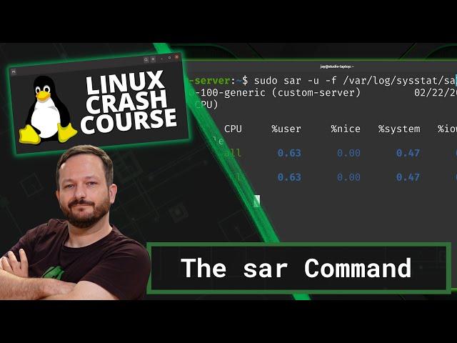 Linux Crash Course - The sar Command