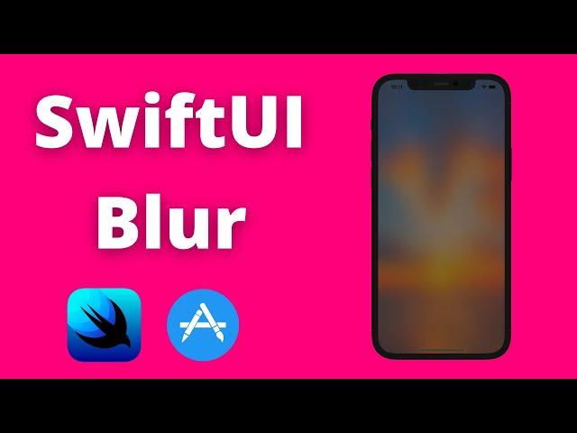 SwiftUI: Blur Effect View (2021, Xcode 12, SwiftUI 2.0) - iOS for Beginners