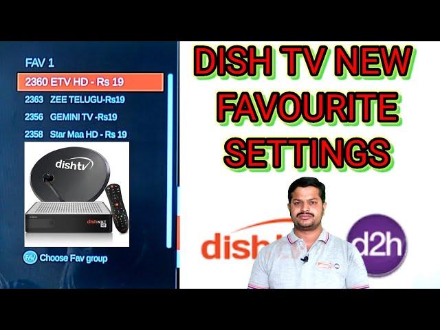 NEW FAVOURITE SETTINGS IN DISHTV