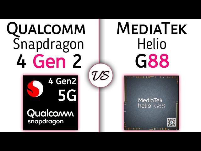 Snapdragon 4 Gen 2 vs Helio G88 | what's better?