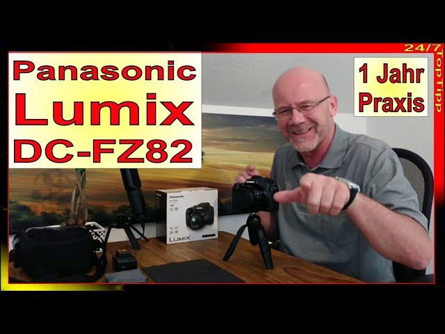 Panasonic Lumix DC-FZ82 DC-FZ83  1 Jahr Praxis - 4K Foto 4K Video - 60fach Zoom [ Zubehör ] TopTipp