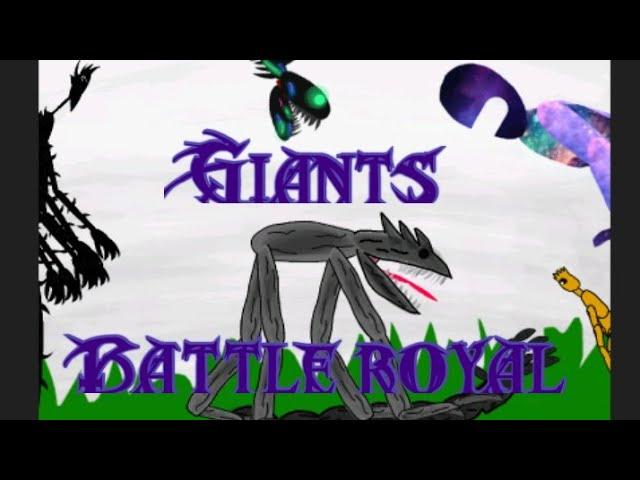 Giants battle royal