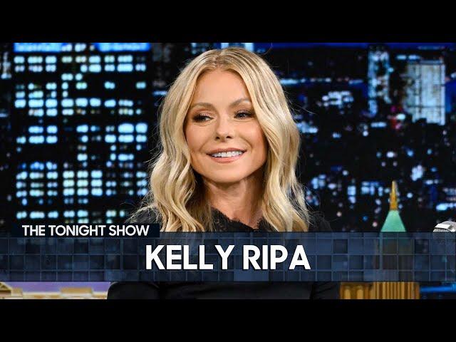 Kelly Ripa Explains Why She Passed Out While Making Love to Mark Consuelos | The Tonight Show