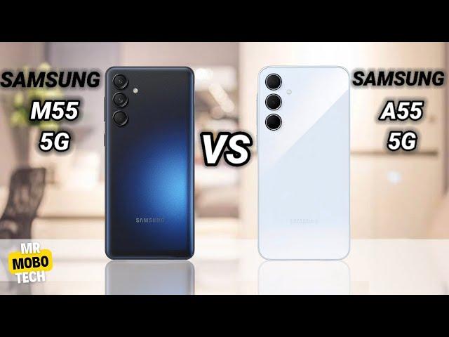 Samsung M55 5g vs Samsung A55 5g | Mr Mobo Tech