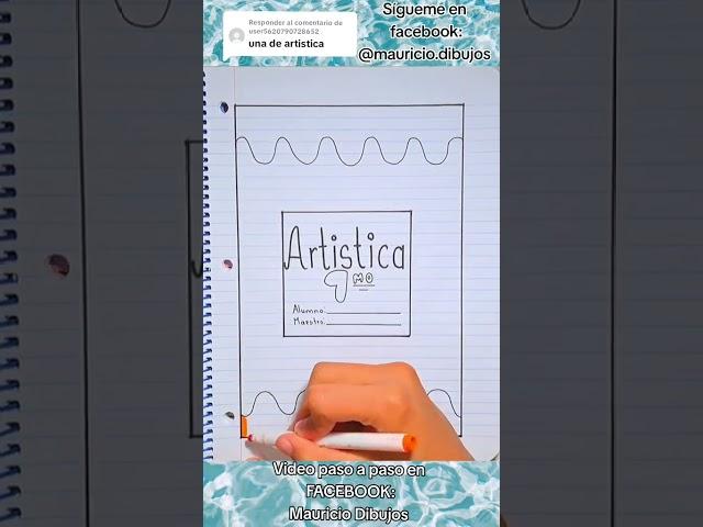 Portada de Artística   #shorts