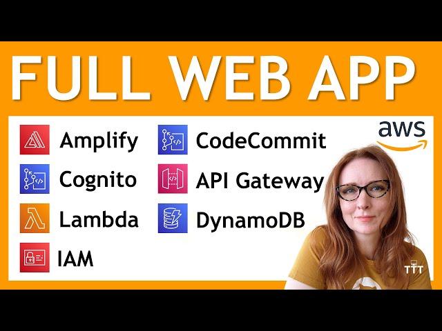 AWS Portfolio Project: Build an End-to-End Web Application with 7 Services | Step-by-Step Tutorial