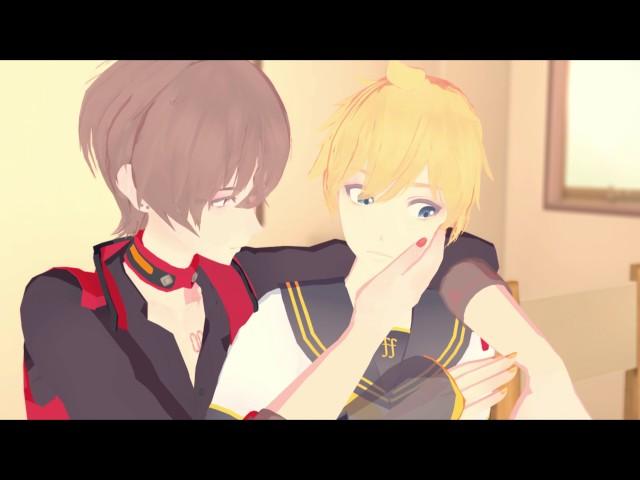 (MMD) Eating for free (Yaoi)