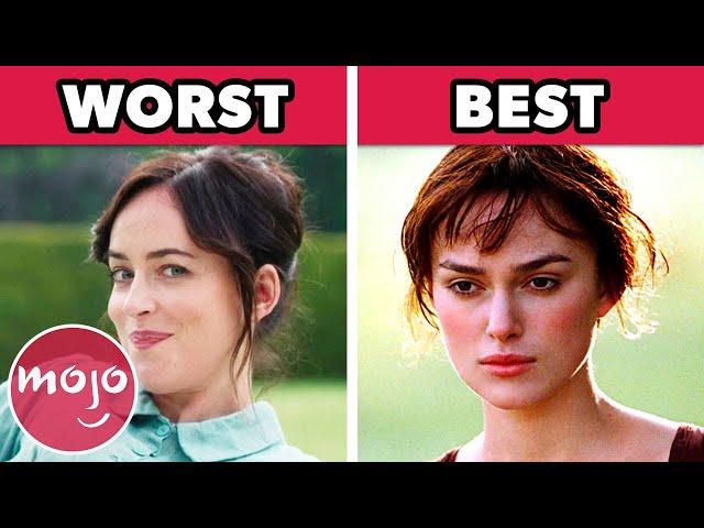 Every Jane Austen Adaptation Ranked from Worst to Best