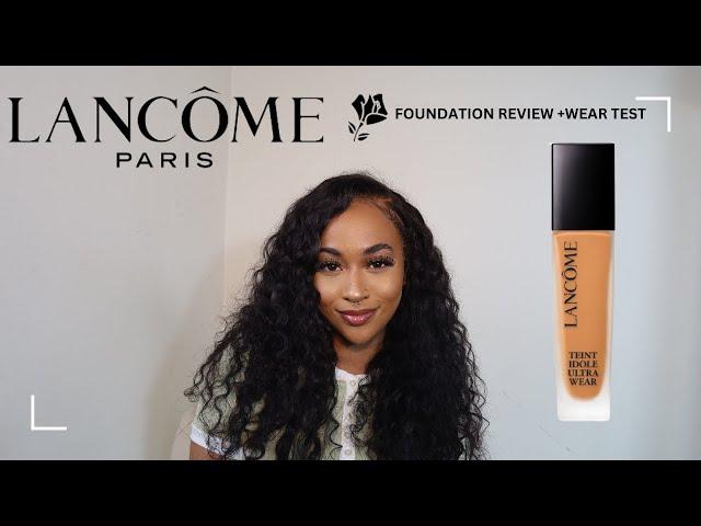 LANCÔME FOUNDATION REVIEW | Teint Idole Ultra wear | First impression + Wear test