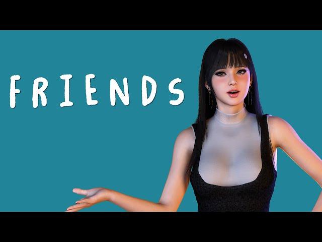 【Virt A Mate VAM MMD】Marshmello, Anne-Marie - FRIENDS