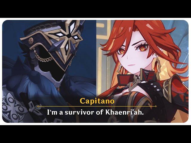 Capitano is from Khaenri'ah (Cutscene) | Genshin Impact 5.1