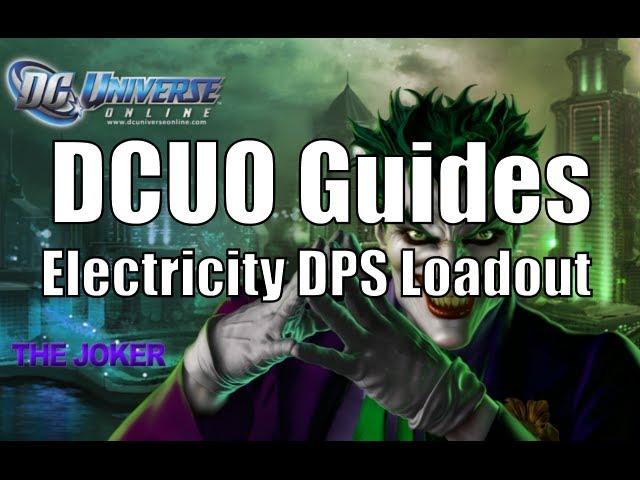 DCUO:Electricity DPS Loadout