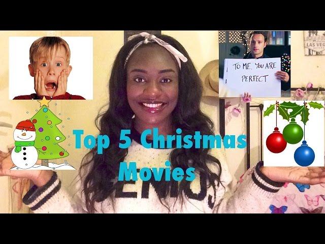 My Top 5 Favourite Christmas Movies! | ChristineDoesDrama