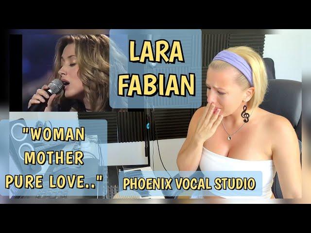 LARA FABIAN / Analysis / Phoenix Vocal Studio #larafabian #yourenotfromhere #singingteacher #react