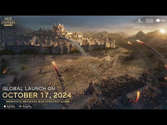 Age of Empires Mobile | Trailer | Launch Date Announcement Trailer