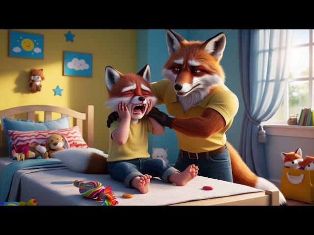 AI Story | AI Fox Story | A Fox #fox #animation #catstory  #cartoon #cute #kids #fox