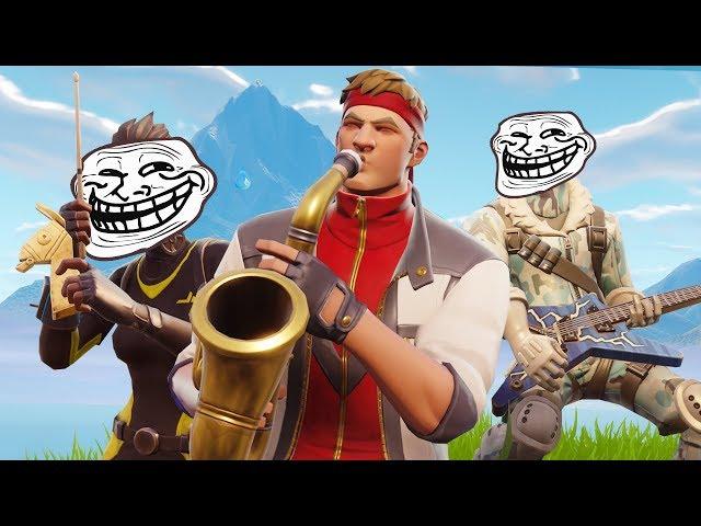 *ТРОЛЛИНГ В ФОРТНАЙТЕ* МУЗЫКАЛЬНАЯ ГРУППА! [Fortnite Battle Royale]