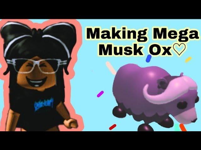 Making A Mega Musk Ox in Roblox Adopt Me!