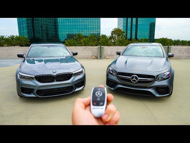 F90 BMW M5 vs 2018 Mercedes AMG E63S Head To Head Review!