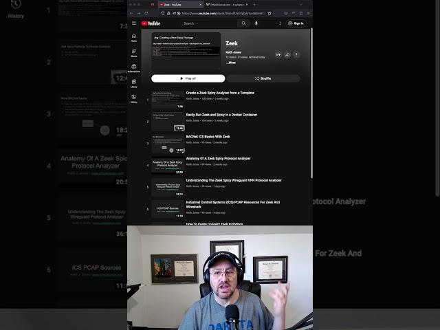 Daily Cyber Shorts:  My New Zeek How-To Video Playlist