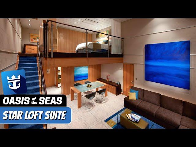 Oasis of the Seas | Star Loft Suite Tour & Review 4K | Royal Caribbean Cruise