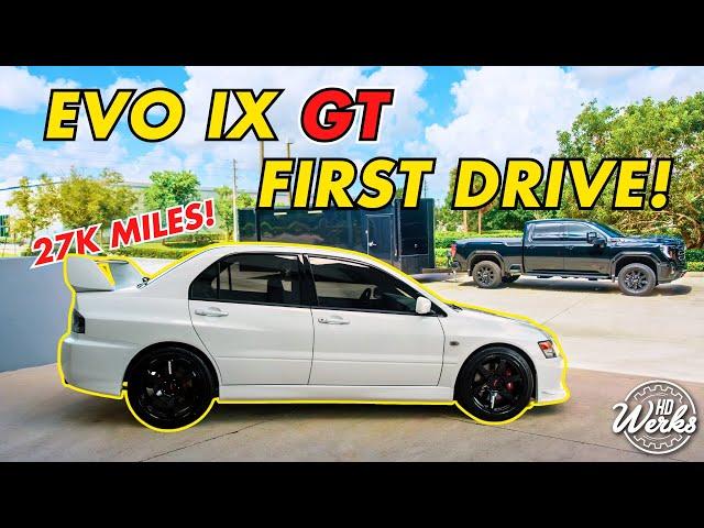 FIRST DRIVE in Jay's Wicked White Evo 9 MR Grand Touring Edition