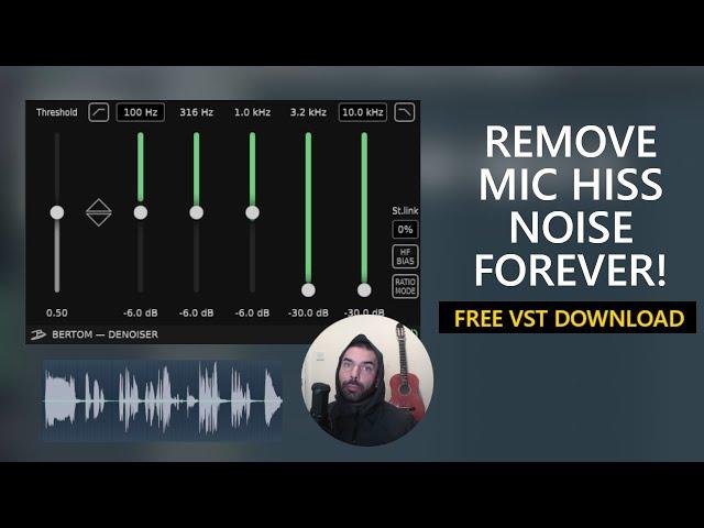 Remove Vocal Mic HISS & Background NOISE in FL Studio | on Live Input (+ Free Denoise VST Plugin)