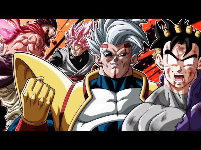 Three Idiots vs Goku Black & Baby Vegeta