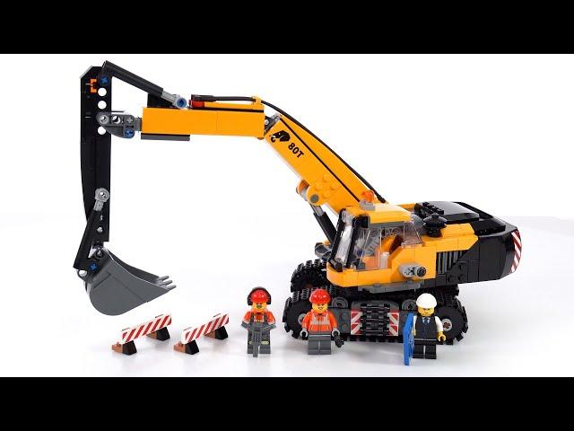 LEGO City Construction Excavator review! Best treatment of the subject yet, a tad overpriced 60420