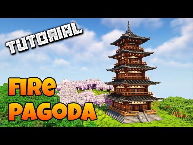 Fire Pagoda | Minecraft Tutorial