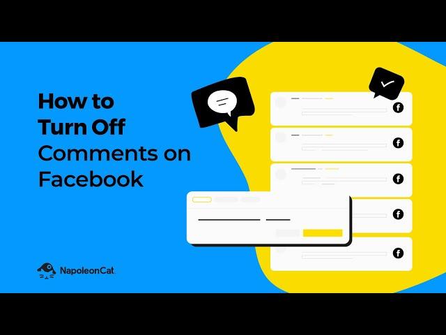 How To Turn Off Comments on Facebook Posts & Pages in 2022 (closest alternative)
