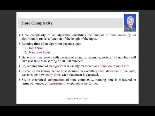 Lecture 3 : Analysis of Algorithm