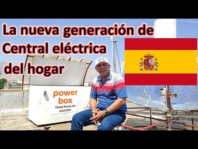 La nueva generación de Central eléctrica del hogar. Planta de energía doméstica