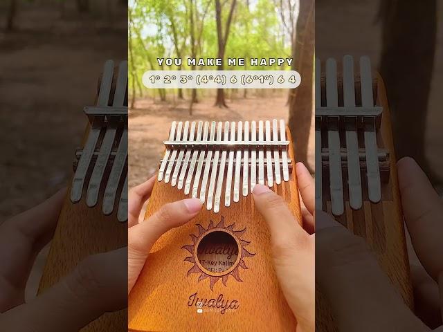 You Are My Sunshine - Kalimba Tutorial【Easy Tabs】