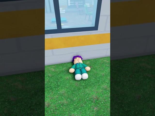Thanos 999999iq vs TEAM SCHOOL ESCAPE #roblox #shorts