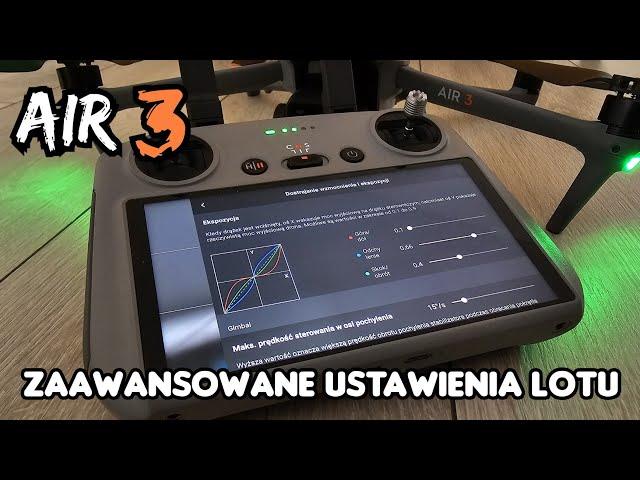 DJI Air 3 - Zaawansowane ustawienia lotu