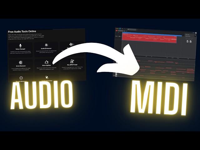 How to Split an MP3 Into Stems and Convert to MIDI For Free (Any DAW)