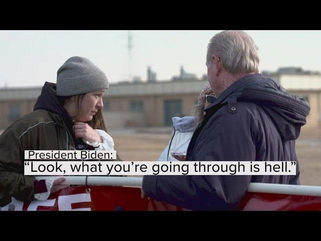 President Biden phones Trevor Reed's family during Texas visit, says he wants imprisoned Marine home