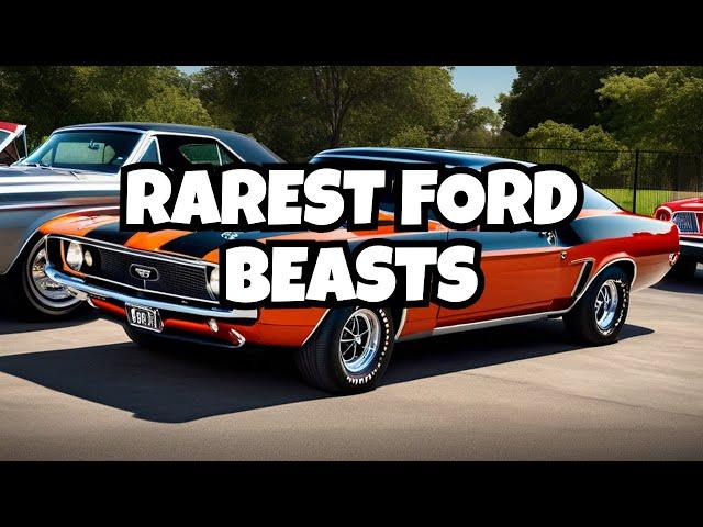 Top 7 Rarest Ford Muscle Cars