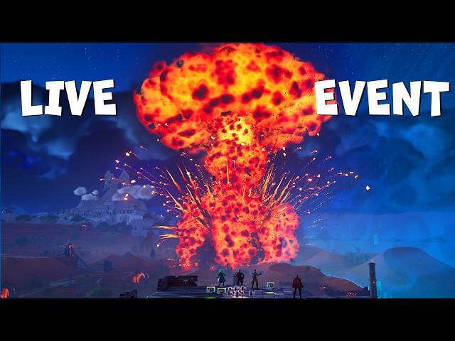 *EXPLOZE* THE RIGU LIVE EVENT VE FORTNITE REAKCE