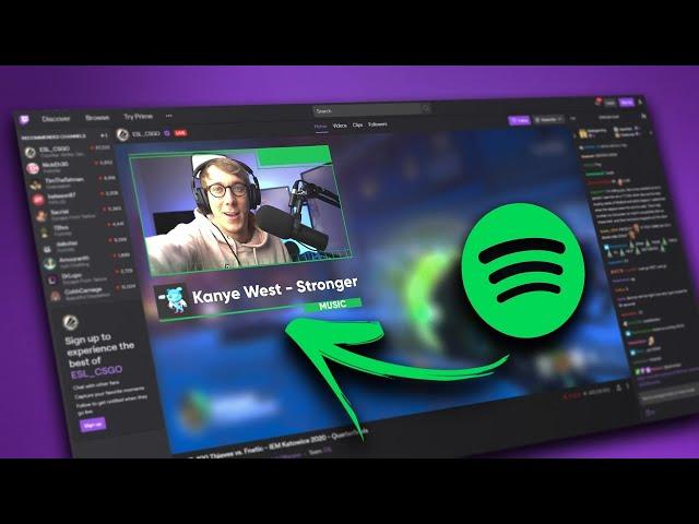 The BEST Way To Add Spotify NOW PLAYING To Your Stream