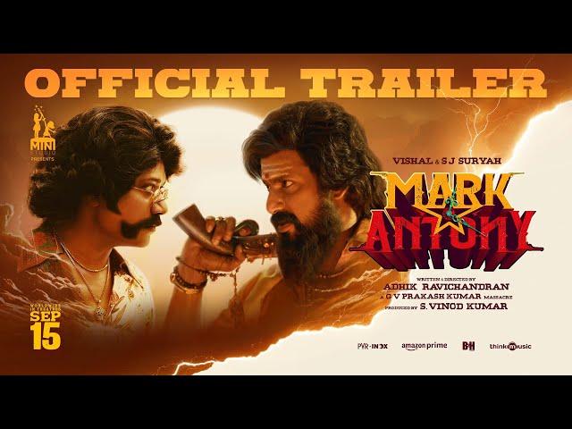 Mark Antony (Tamil) Official Trailer | Vishal | SJ Suryah | GV Prakash | Adhik | S.Vinod Kumar