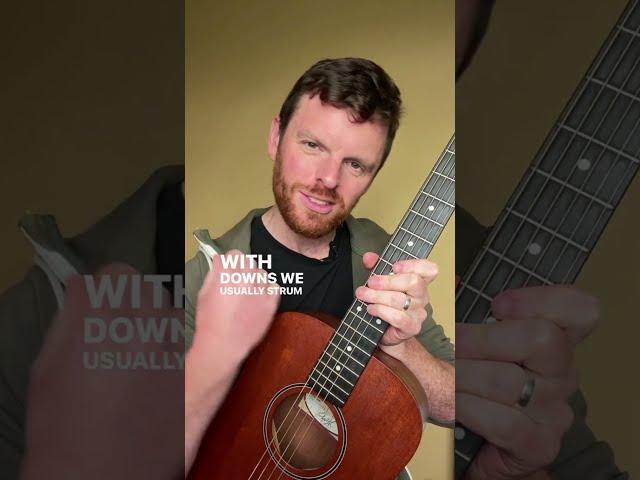 Can't strum up on Guitar? Do THIS