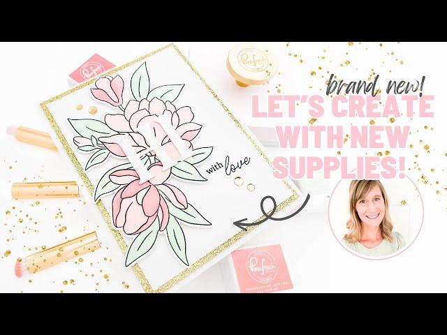 Brand New Craft Supplies = A Stunning Card! | Cardmaking for Beginners