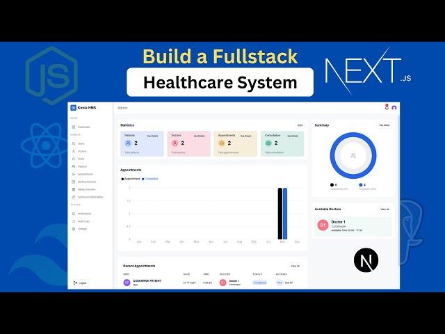 Build a FullStack Healthcare System with ReactJs | NextJs & Typescript - E05