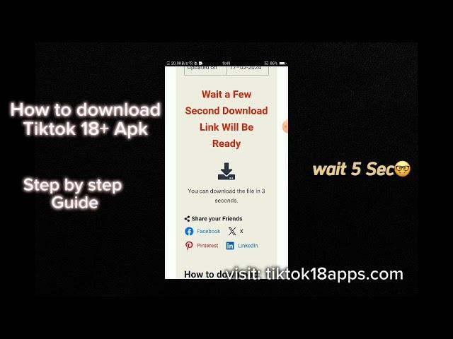 How to Downlaod Tiktok 18 + apk | Tiktok18apps