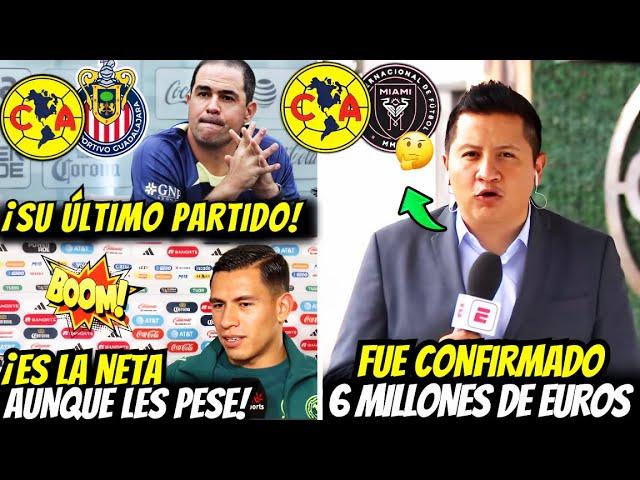 ¡QUÉ DÍA LOCO!  LA DIRECTORIA CONFIRMA BOMBAZOS HOY! ULTIMAS NOTICIAS DEL CLUB AMERICA