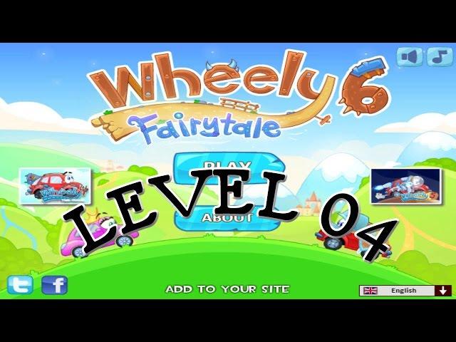 Wheely 6 Fairytale Level 4 Walkthrough 3 star