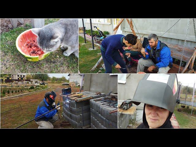 Будни многодетной семьи священника в деревне/Осваиваем новую профессию