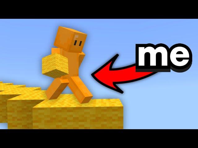 I Learned Minecraft’s HARDEST Bridging Method